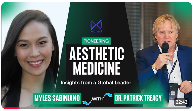 Xraised Interviews Prof. Dr. Patrick Treacy on His Pioneering Journey in Aesthetic Medicine