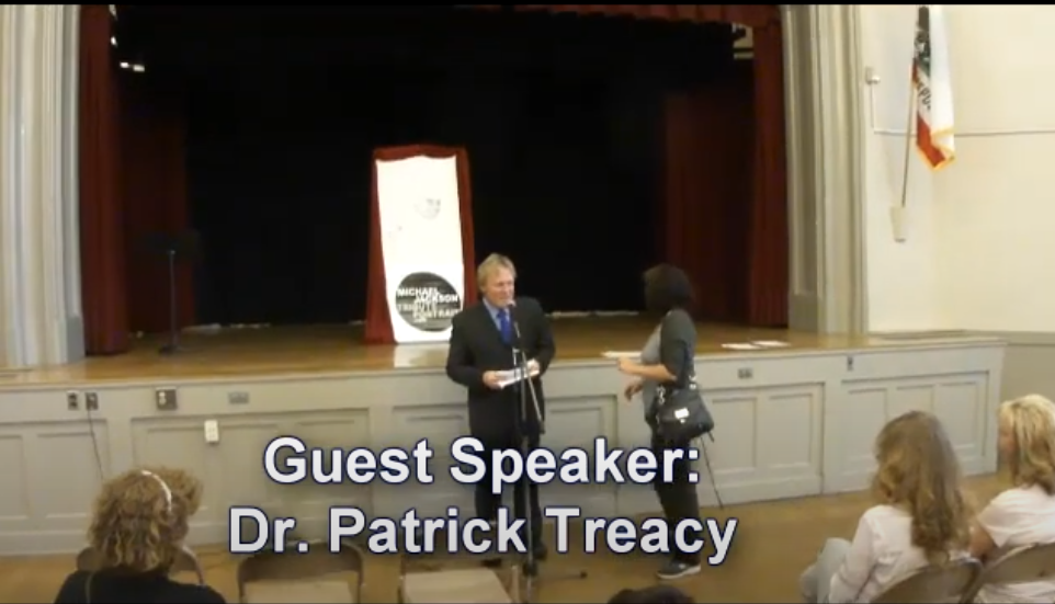 Load video: Patrick Treacy visits MJ&#39;s School Los Angeles